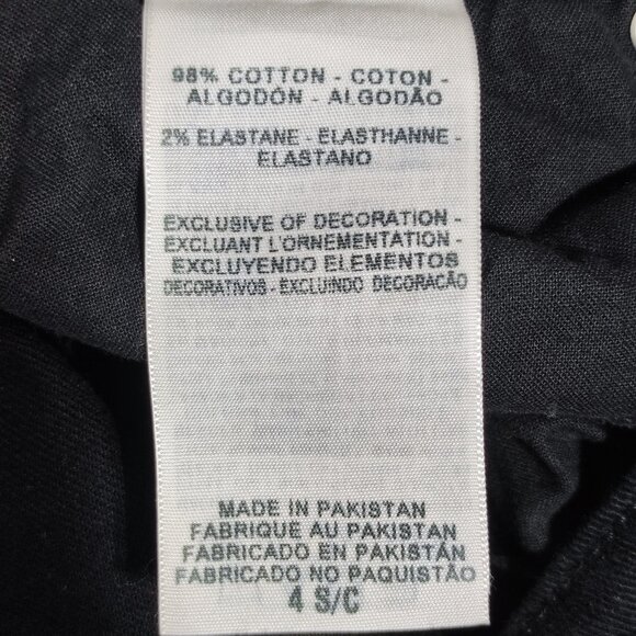 denizen from Levi's jeans Boot cut women's size 4 black - Picture 7 of 15